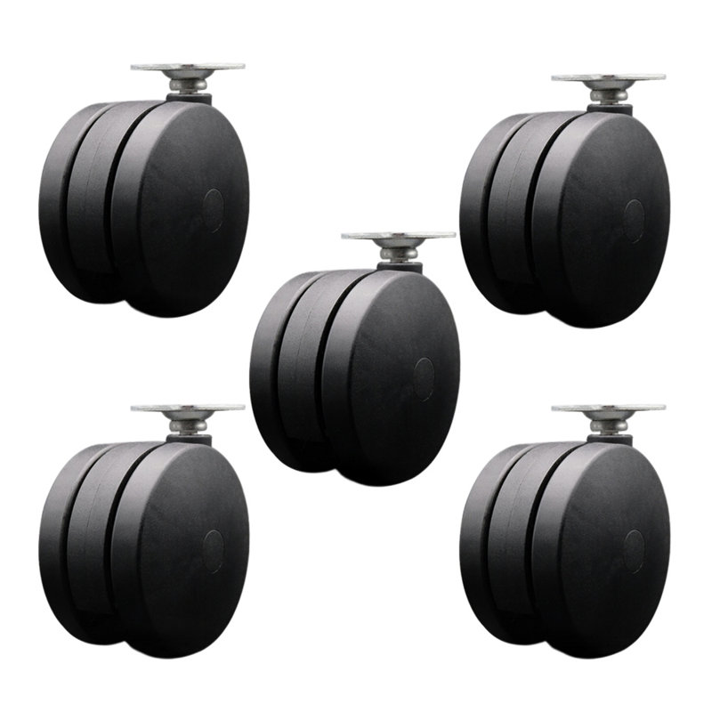 Ensemble de grandes roulettes 4 pouces 4 pouces
