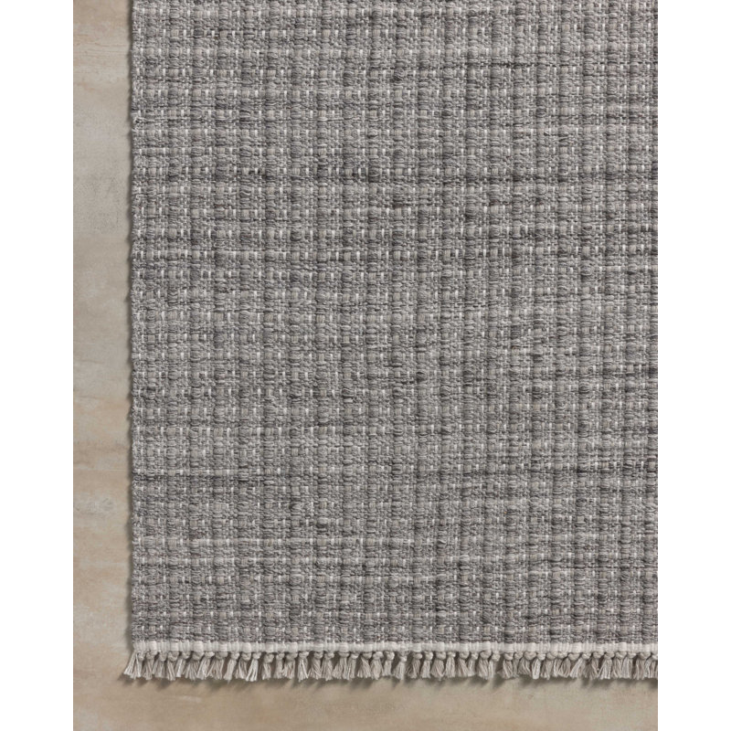 Ebern Designs Manado Smoke Area Rug, Rectangle 9'3" x 13'