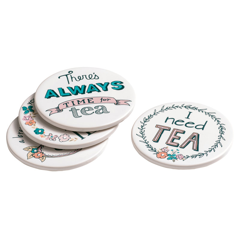 Stoneware Round 1 Piece Coaster