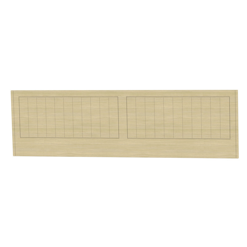 Fully Assembled Saxena Headboard, Cream, Super King (6')