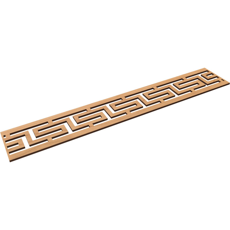 Moulure de panneau H T, Érable, H 8 po x l 46,625 po x P 0,375 po
