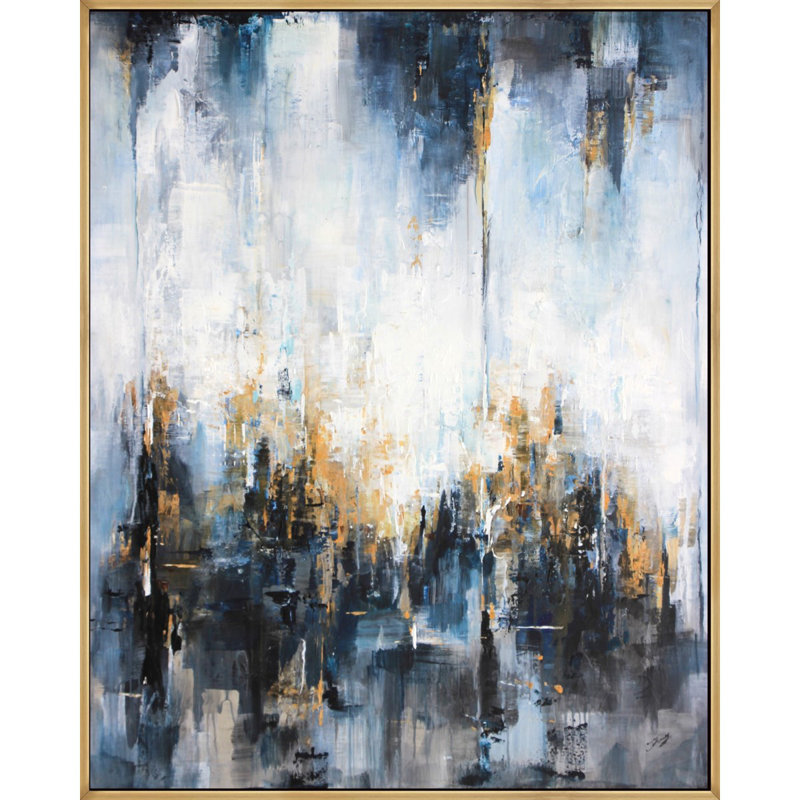 Glory Print, Laguna Gold Framed