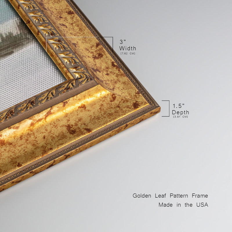 Marsh Reeds I - Reproduction de photo sur toile simple, H 21 po x l 37 po x P 1,5 po