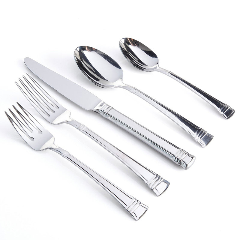 Mercer41 Domenick Stainless Steel Flatware Set - Service for 4