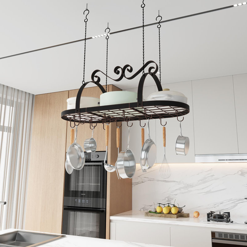 33" Pots and Pans Hanging Rack