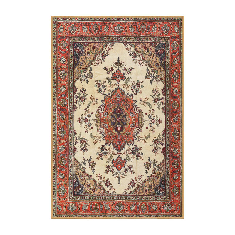 Georgiann Oriental Indoor Rug, Rectangle 5' x 7'