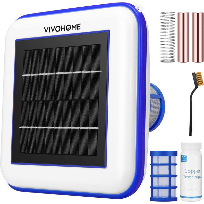Chlorine-Free Automatic Solar Pool Cleaning Tools