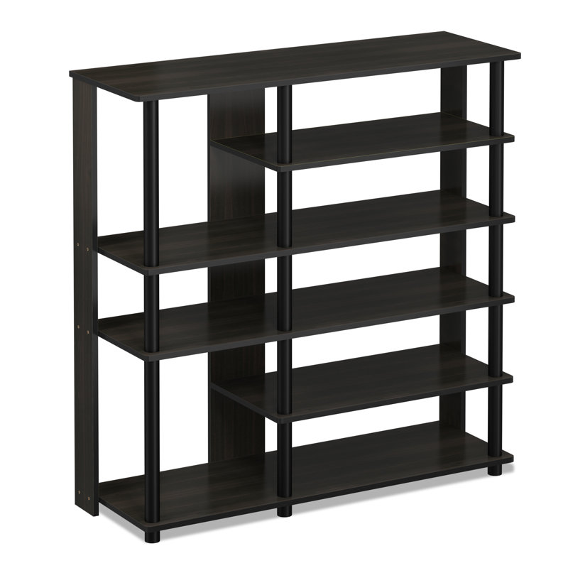 6-Tier Storage 13 Pair Shoe Rack, Espresso Wood