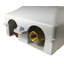 Bouchon de gaz en PVC Burnaby, gris, entrée arrière 3/8 po, sortie à déconnexion rapide 3/8 po-137543744