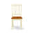 7 Piece Dining Room Table Set Consist of an Oval Wooden Table with Butterfly Leaf and 6 Kitchen Dining Chairs, Buttermilk & Cherry