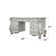Carvajal Transitional 7-Drawer Vanity Desk with Oversized Scrolled Legs