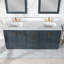 Ensemble de meuble-lavabo en bois massif Gazsi-276213301