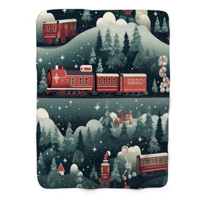 Polar Express - 1 Piece Premium Blanket