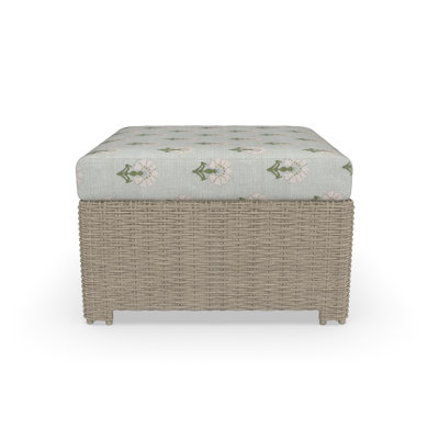 Repose-pieds d'extérieur avec coussins Sunbrella Henri