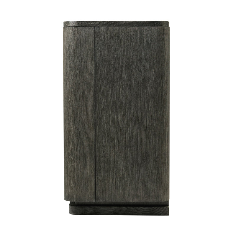 Repose 78.75'' W Solid Wood Sideboard, Charcoal Oak
