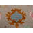 Vegetable Dye Oushak Turkish Runner Rug