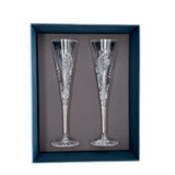 Waterford 1058206 Wedding Wishes Beginnings Toasting Flute, 4.5oz, Set of 2