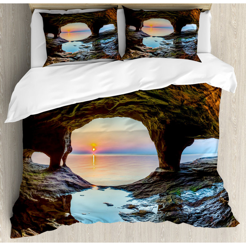 Polyester Duvet Cover, Queen Duvet Cover + 2 Shams Twin