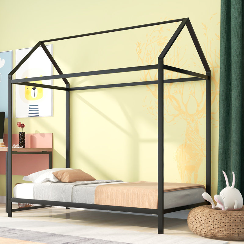 Cadre de lit House, Noir