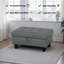 Repose-pieds avec rangement en faux cuir-1098297356