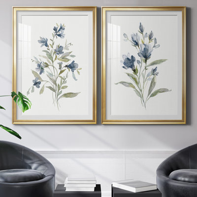 " Linen Botanical III " 2 - Pieces
