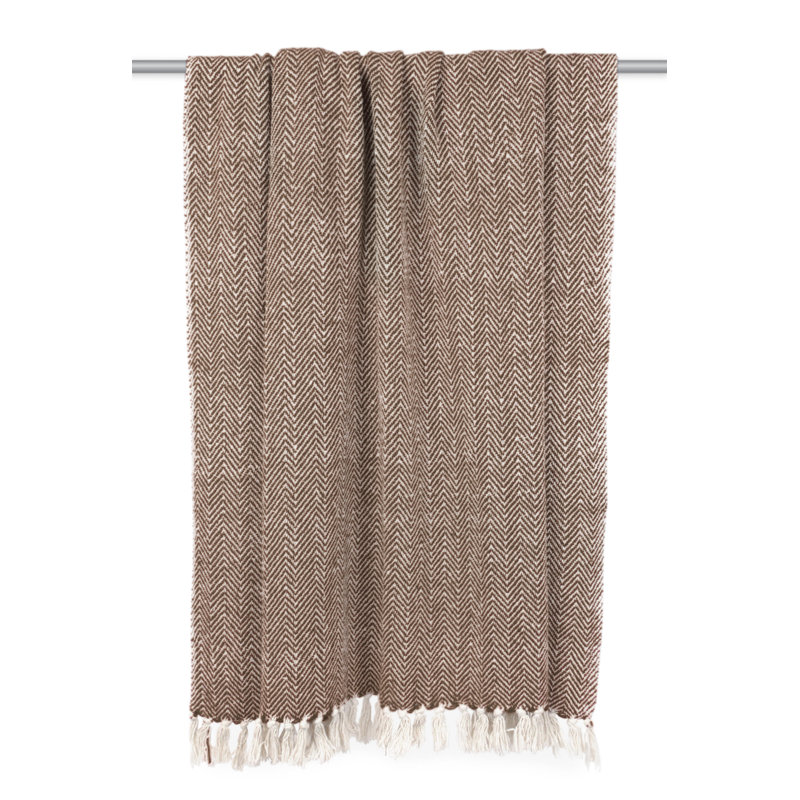 Throw Blanket, Dark Brown