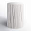 Milena 16'' Stone Outdoor Side Table