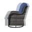 Fauteuils d'appoint en rotin avec coussins Bonia-39751554-39751561