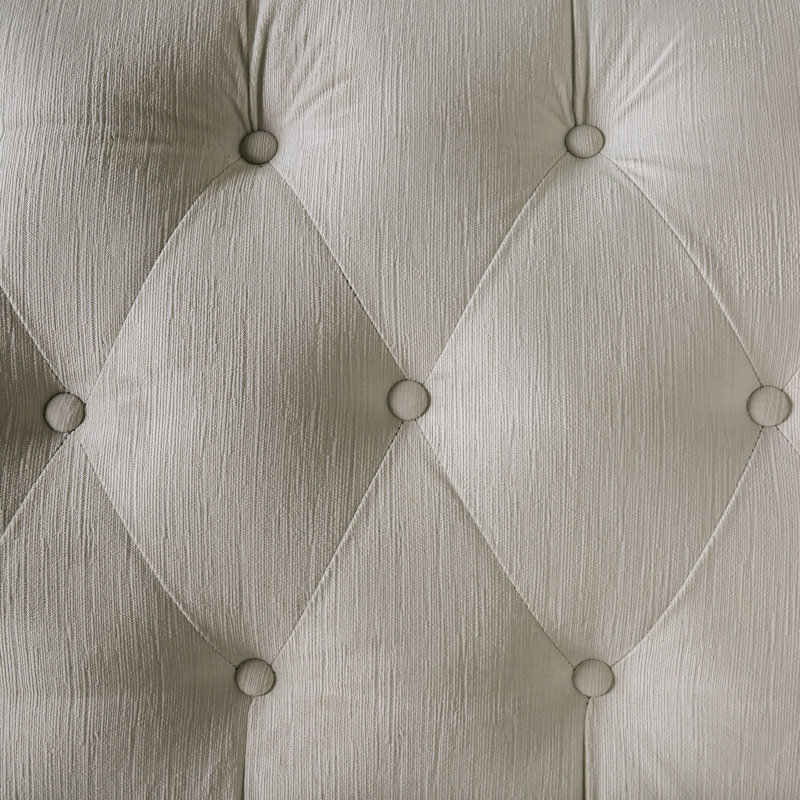 Yadiel Upholstered Loveseat, Ivory