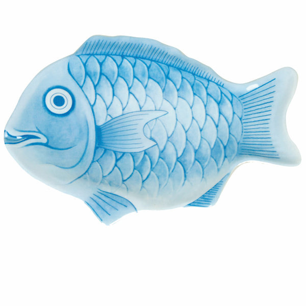 Thunder Group Inc. Melamine Platter, 1.13" H x 8.25" W x 11.75" D, Blue