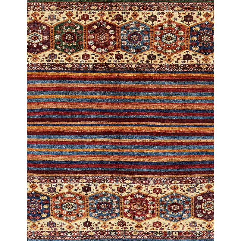 16 - Tapis abstrait 599, Rectangle 5 pi x 7 pi