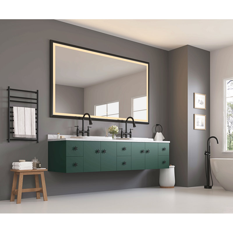 Miroir de salle de bain mural Hd