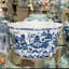 Blue Willow Handmade Planter