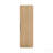 12" Tall Floating Bathroom Side Cabinet, Light Oak Plywood Linen Cabinet, Wall-Mounted Single Door Storage With Black/Aluminum Handles