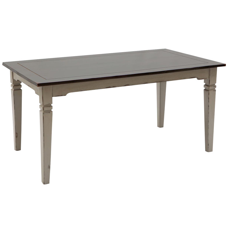 Boalsburg Acacia Solid Wood Dining Table, 77cm H x 160cm W x 90cm D, Brown