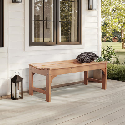 2-Person HDPE Patio Bench
