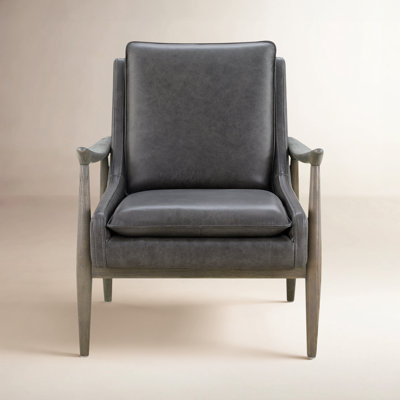 Caigan Genuine Leather Armchair