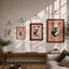 Dapper Bulldog Modern - Framed Print-897546683-897546678