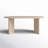 Brix Oval Solid Wood Base Dining Table-70777697
