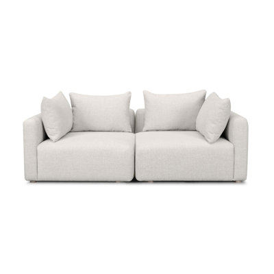 Cheryll Sedona Textured Fabric Loveseat
