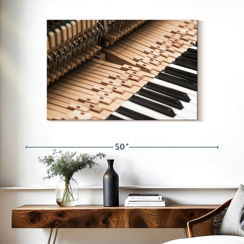 Piano Abarca Old School, H 26 po x l 39 po