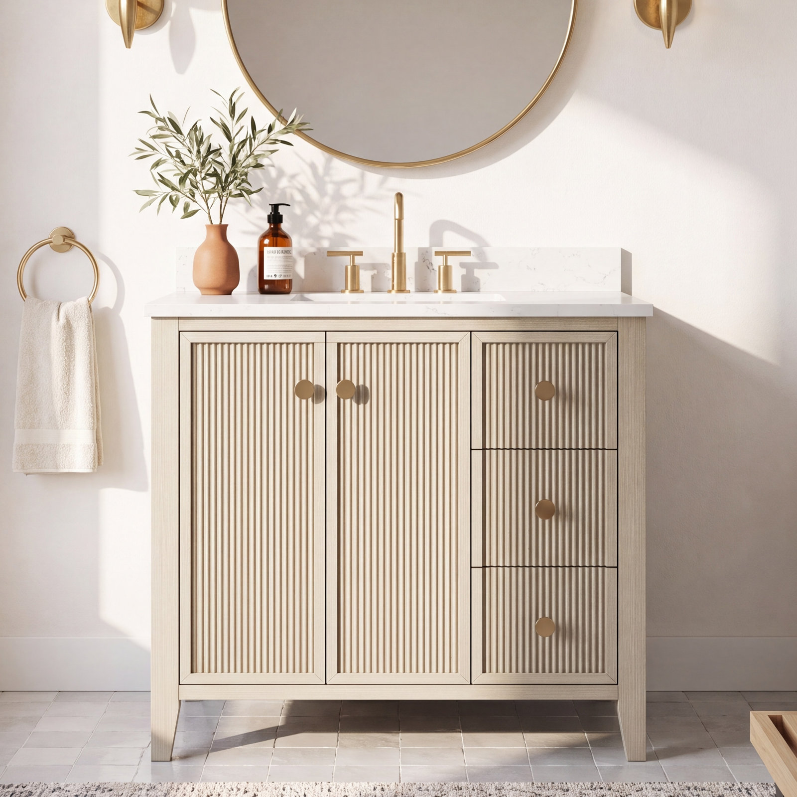 Kristine 36" Single Bathroom Vanity