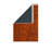 Overdyed Burnt Orange Vintage Traditional Area Rug-849323576