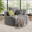 Fauteuil demi-tonneau rembourré Addisin-594029237