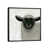 Black Floater Framed selected
