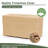42" Propane Gas Fire Pit Table, 50000 BTU  Rectangular Concrete Fire Pit For Outside Patio Deck Garden Backyard - Beigie Multi