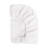 Plain White Muslin Mini Fitted Sheet