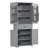 72.2"H Tall Freestanding Bathroom Cabinet with 4 Doors Storage Organizer for Bathroom Laundry Room (White/Grey Options)-97622365