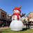 Wellcomer 26 Ft Giant Christmas Inflatable Snowman with Blower, Blow Up Outdoor Decoration for Christmas Party & Events-1030441879
