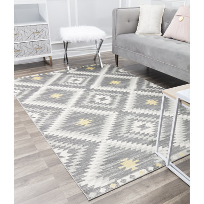 Myra Bodrum Tribal Kilim Gray Area Rug